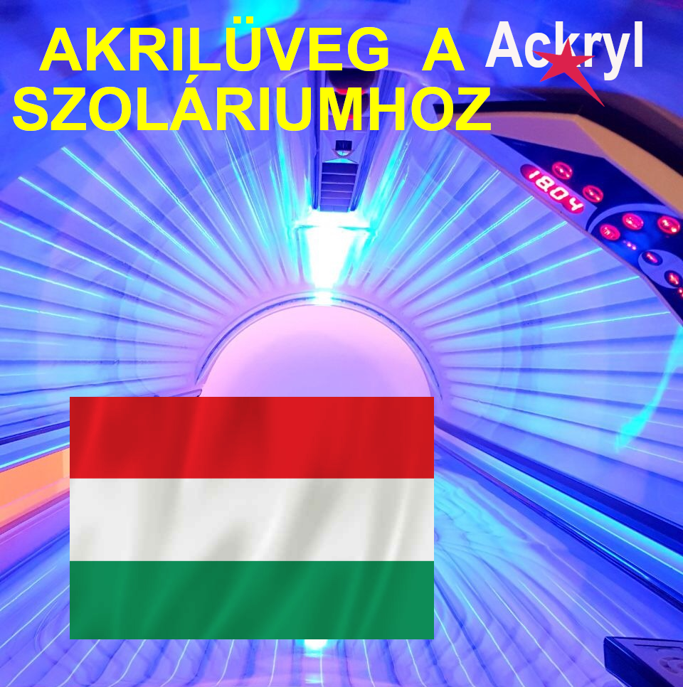 Akrilüveg szoláriumhoz